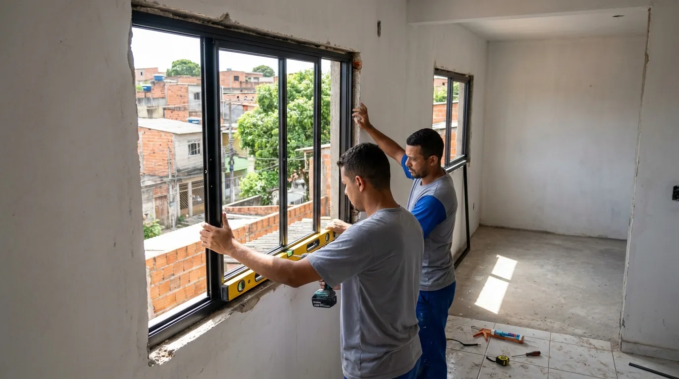 Produção de Portas e Janelas em Montes Claros‑MG