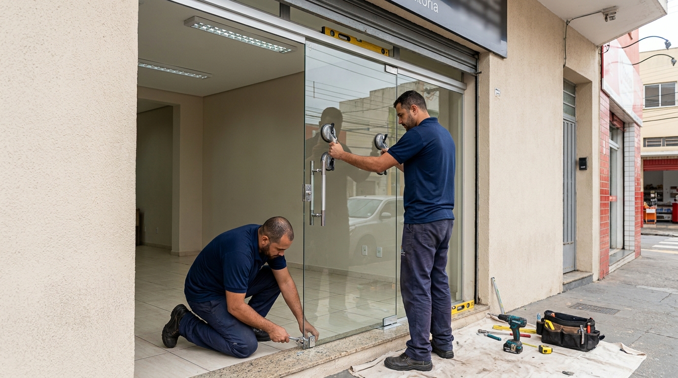 Portas Residenciais e Comerciais na Morada do Sol, Montes Claros‑MG